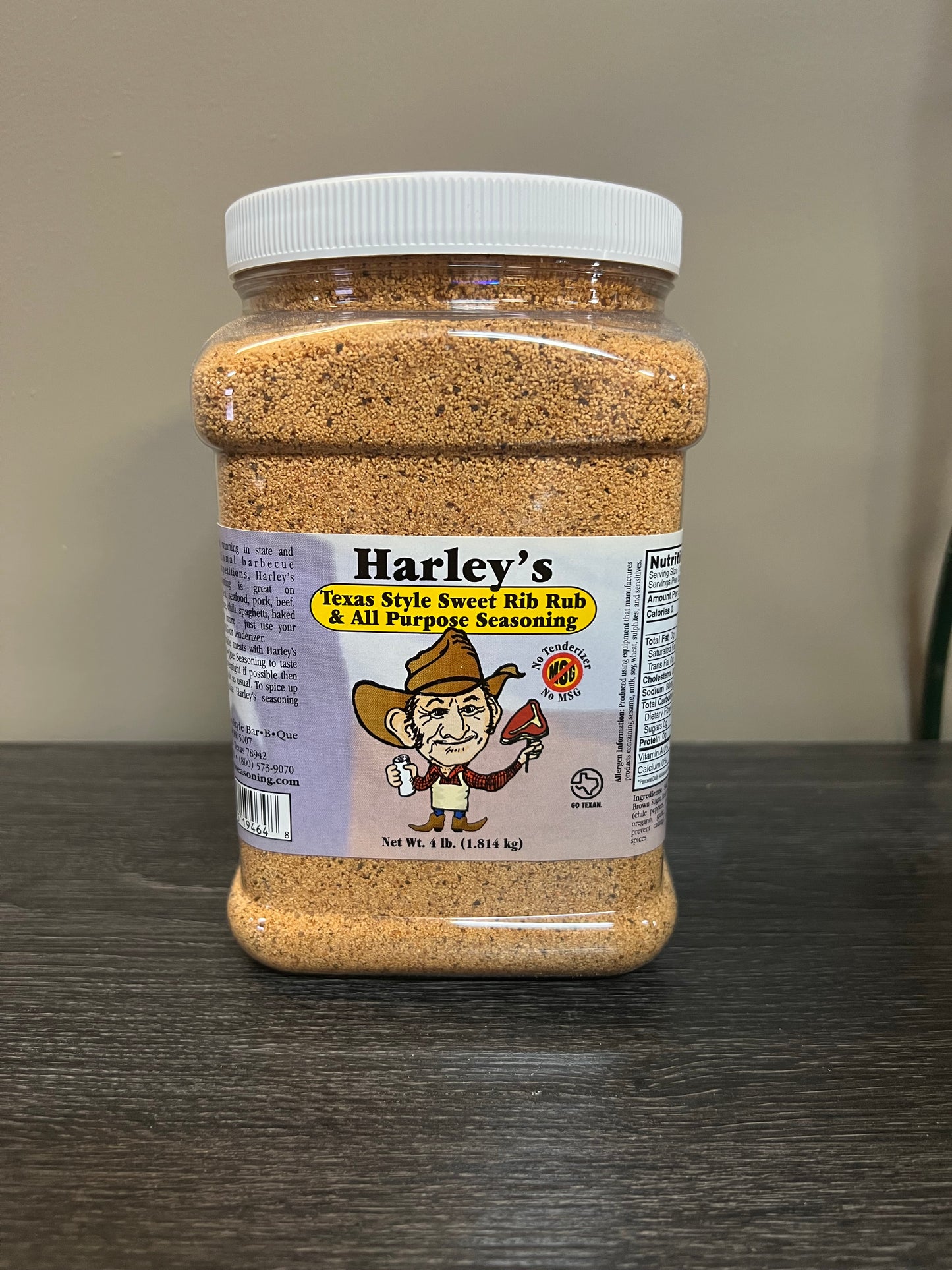 Harley's Half Gallon Sweet No MSG