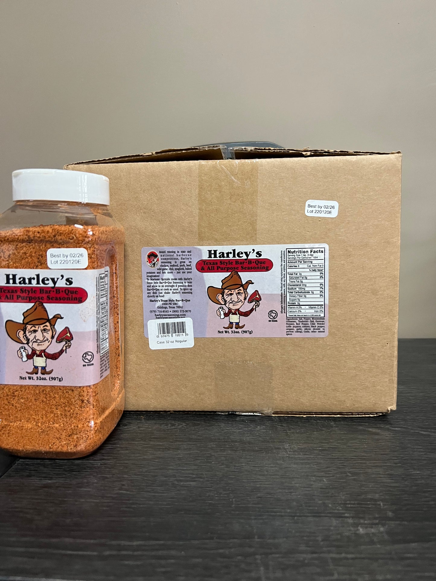 Harley's Case of 32oz Regular 12pac